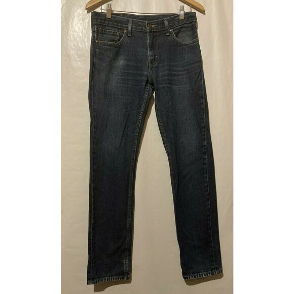 Levis 511 Men's Slim Fit Stretch Denim Blue Jeans Size 30 X 32 - Picture 1 of 4